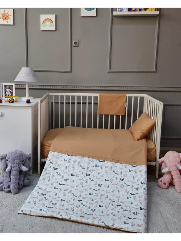 Yuar Baby Bebek Nevresim Seti - Pudra