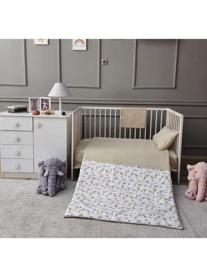 Yuar Baby Bebek Nevresim Seti - Kahve