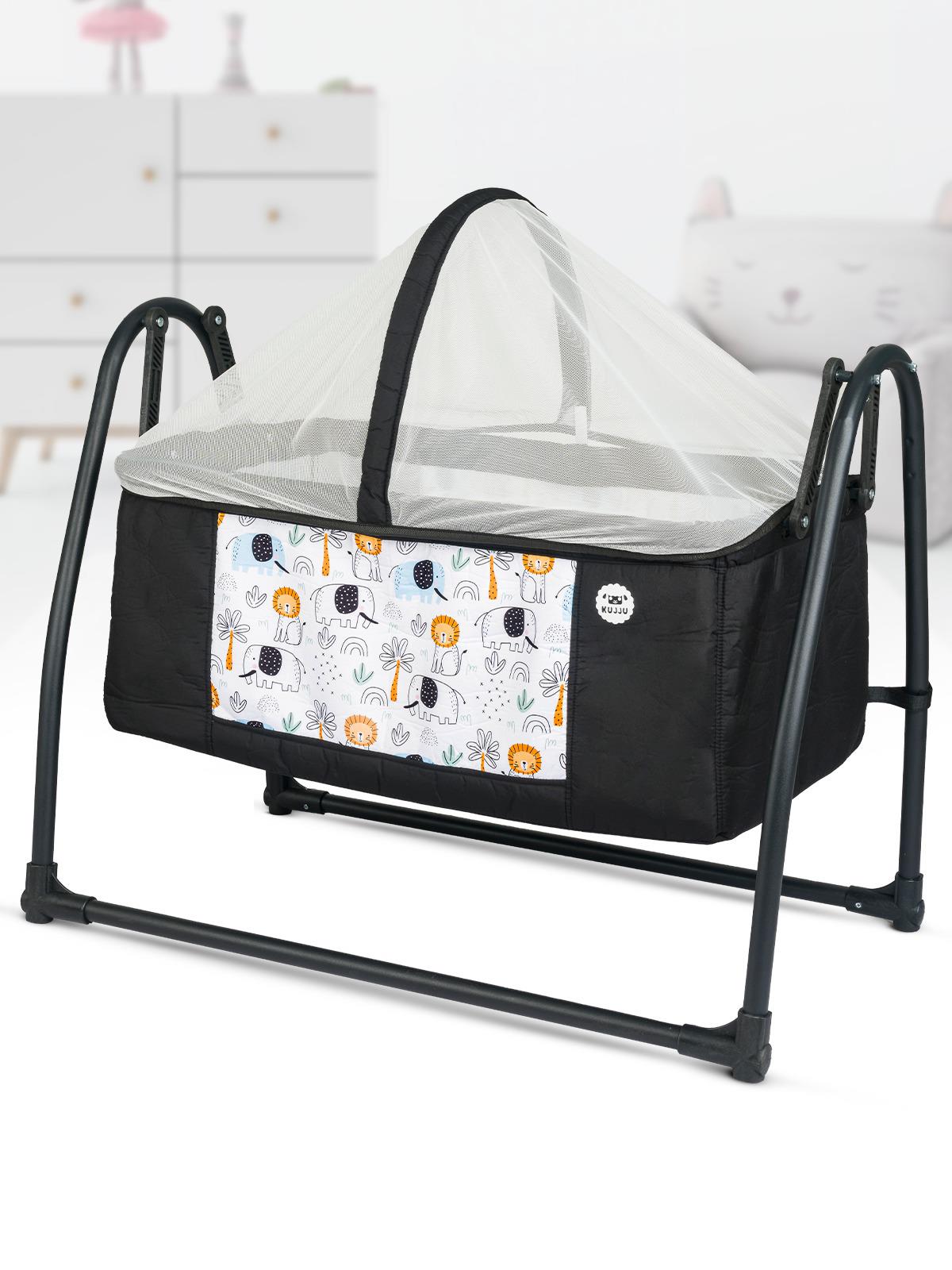 Kujju Kuga Portatif Anne Yanı Beşik - Sarı