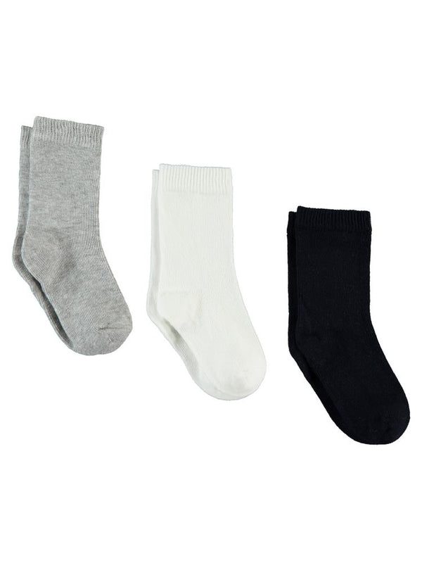Civil Boys Düz 3'lü 2-12 Yaş Soket Çorap