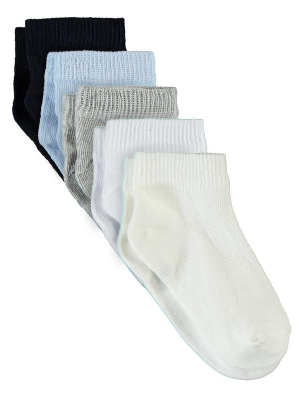 Civil Boys Düz 5'li 2-12 Yaş Patik Çorap