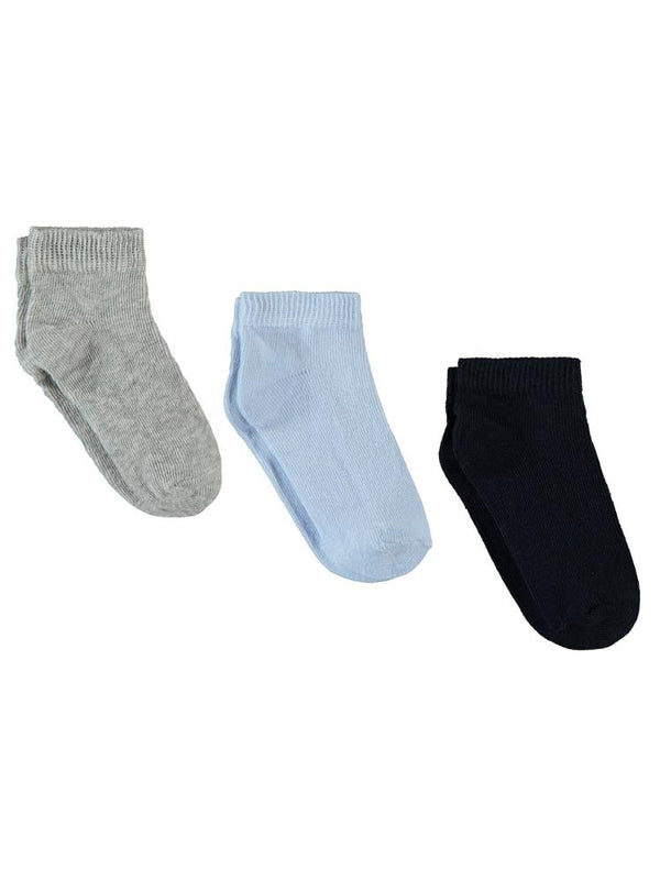 Civil Boys Düz 3'lü 2-12 Yaş Patik Çorap