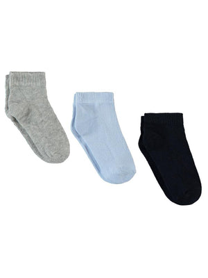 Civil Boys Düz 3'lü 2-12 Yaş Patik Çorap