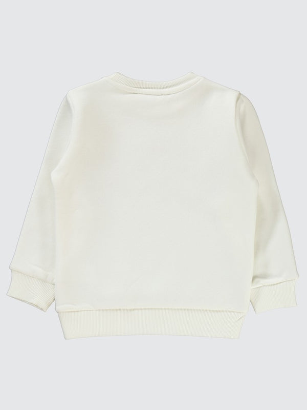 Civil Boys Champ Baskılı 2-5 Yaş Sweatshirt - Kırmızı