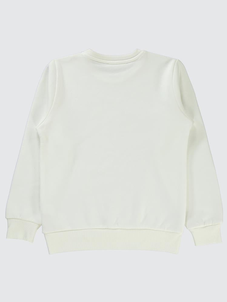 Civil Boys Level Up Gamer Baskılı 10-13 Yaş Sweatshirt - Turuncu