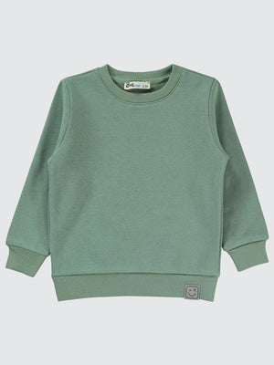 Civil Boys Qr Kod Etiketli 2-5 Yaş Sweatshirt - Haki