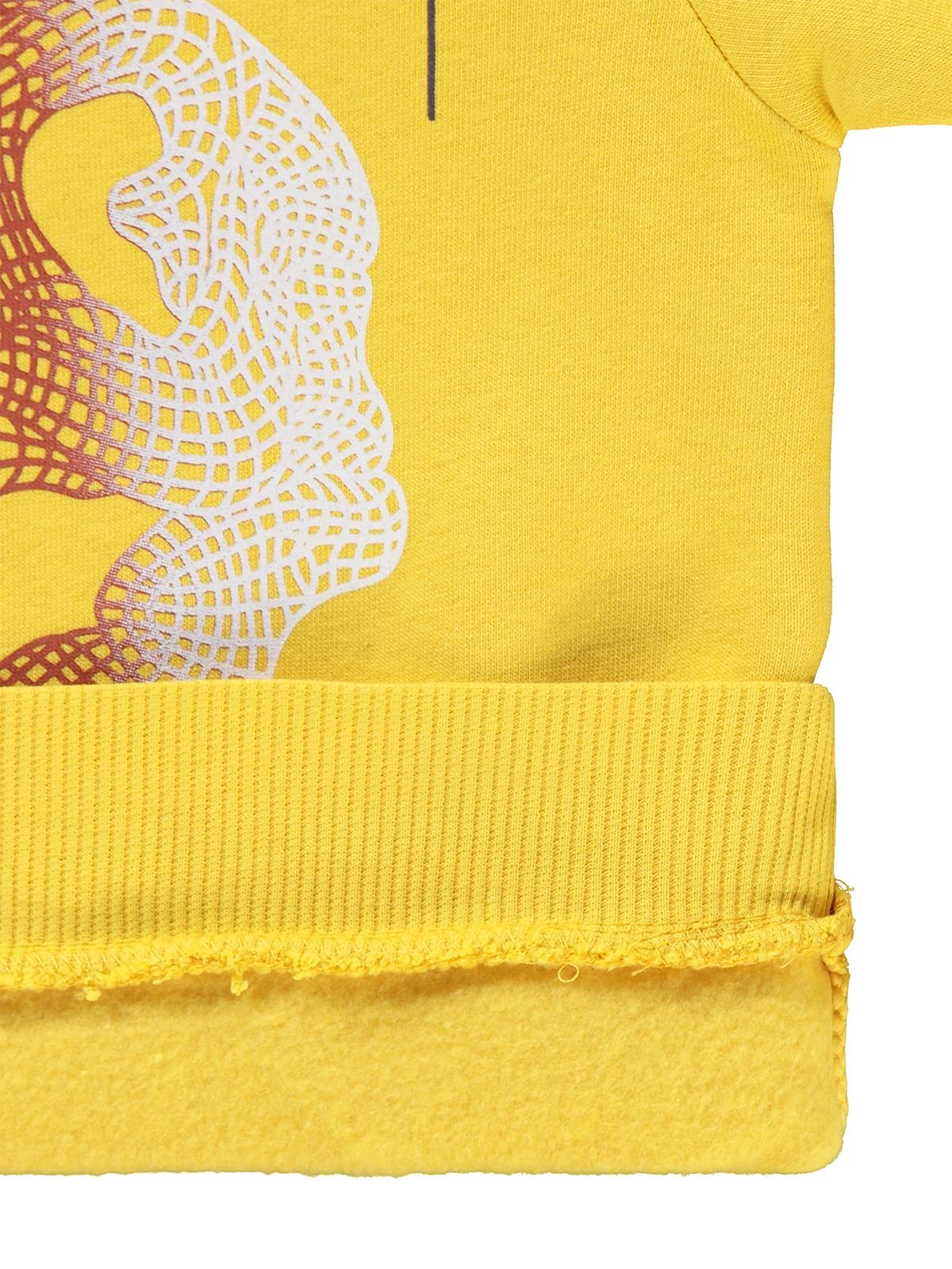 Civil Boys T-Rex Baskılı 2-5 Yaş Eşofman Takımı - Hardal