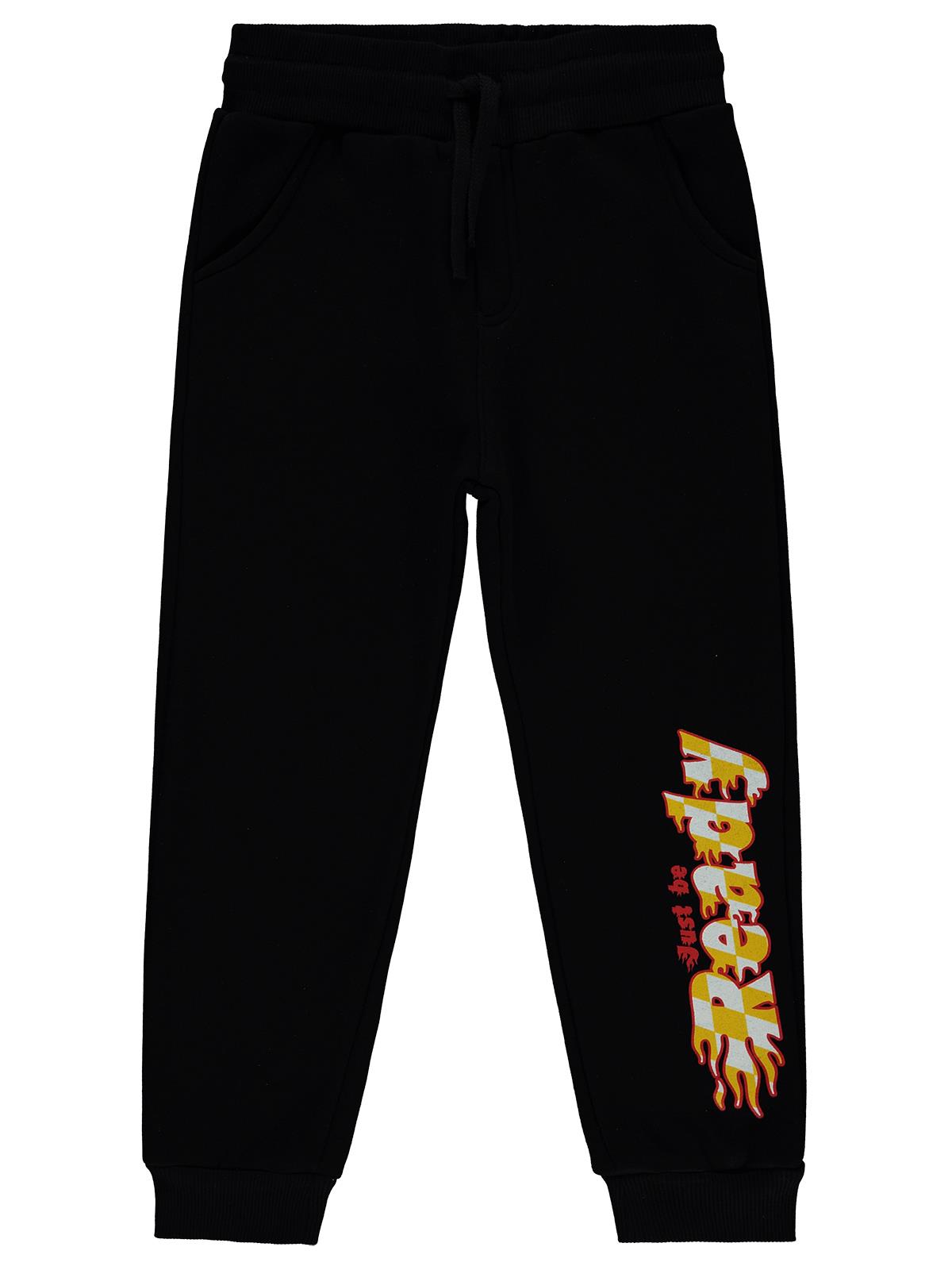 Civil Boys Ready Baskılı 6-9 Yaş Eşofman Altı - Siyah