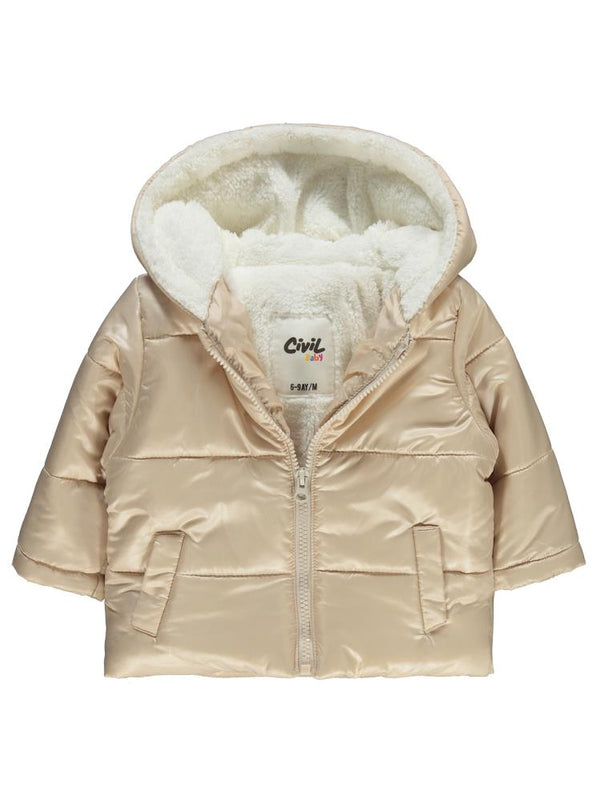 Civil Baby Düz 6-18 Ay Mont - Kahverengi