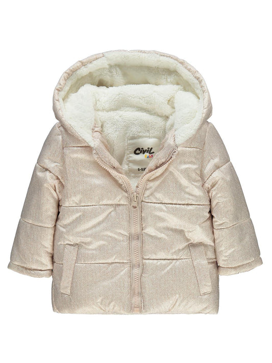 Civil Baby Desen Baskılı 6-18 Ay Mont - Kahverengi