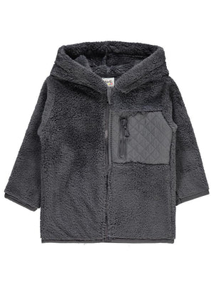 Civil Baby Mikro 6-18 Ay Hırka - Gri