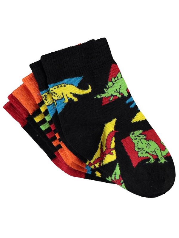 Civil Boys Dinazor 3'lü 2-12 Yaş Erkek Soket Çorap