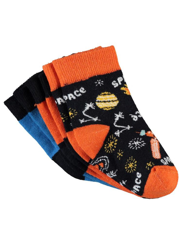 Civil Boys Space 3'lü 2-12 Yaş Erkek Soket Çorap