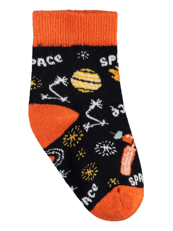 Civil Boys Space 3'lü 2-12 Yaş Erkek Soket Çorap