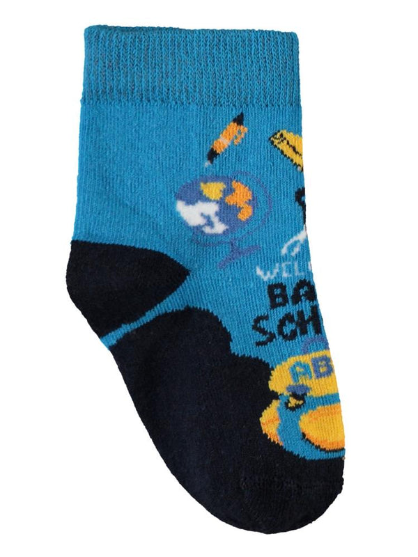 Civil Socks Back To School 3'lü 2-12 Yaş Erkek Soket Çorap