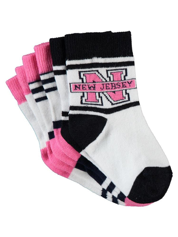 Civil Girls Kolej 3'lü 2-12 Yaş Kız Soket Çorap