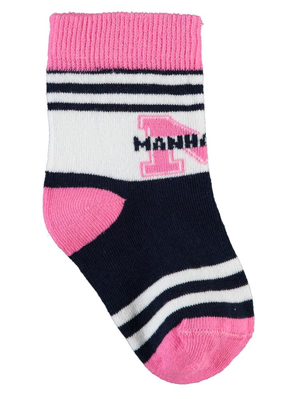 Civil Girls Kolej 3'lü 2-12 Yaş Kız Soket Çorap