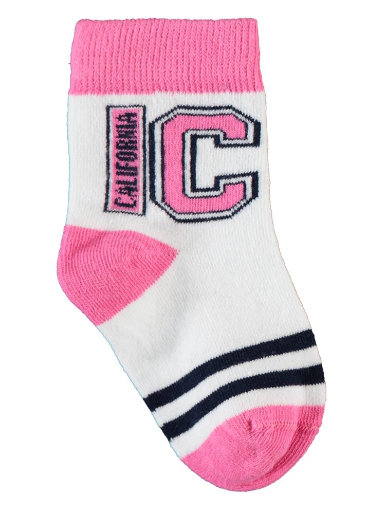 Civil Girls Kolej 3'lü 2-12 Yaş Kız Soket Çorap