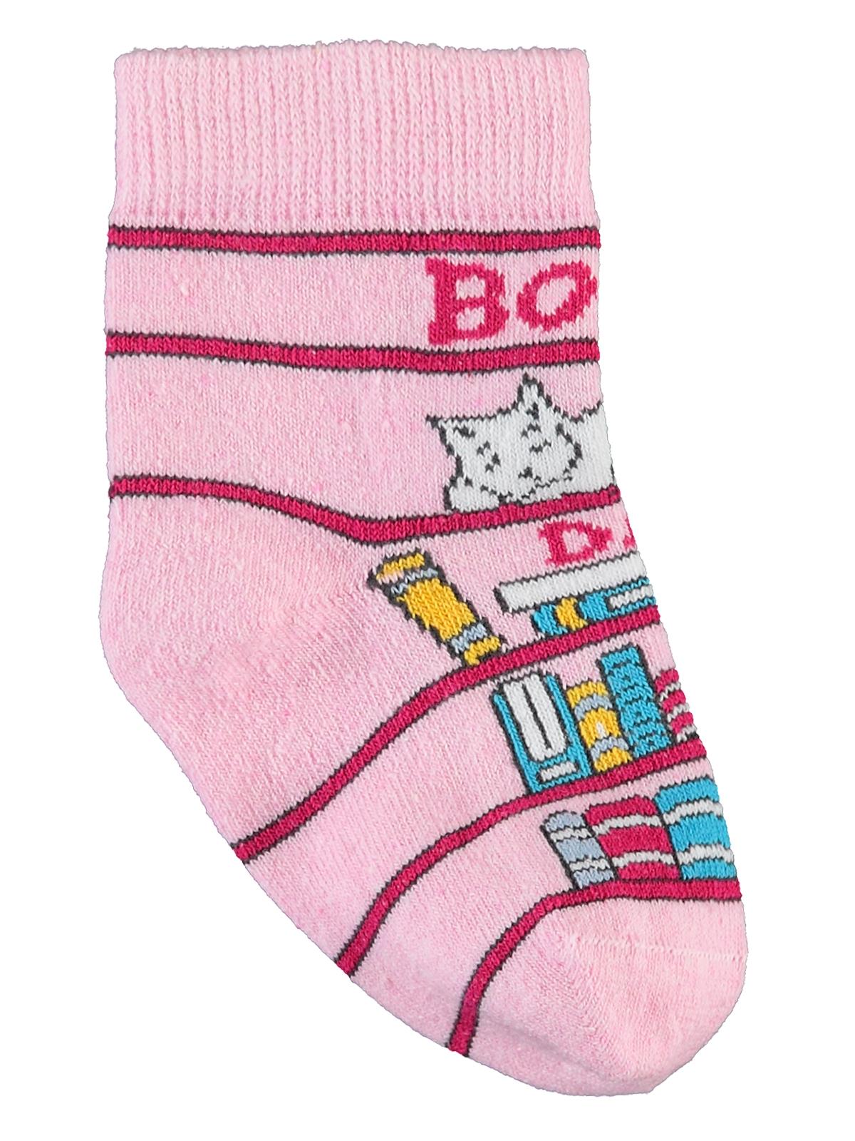 Civil Socks  Back To School 3'lü 2-12 Yaş Kız Soket Çorap