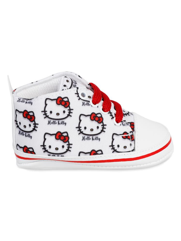 Hello Kitty 18-21 Numara Patik - Beyaz