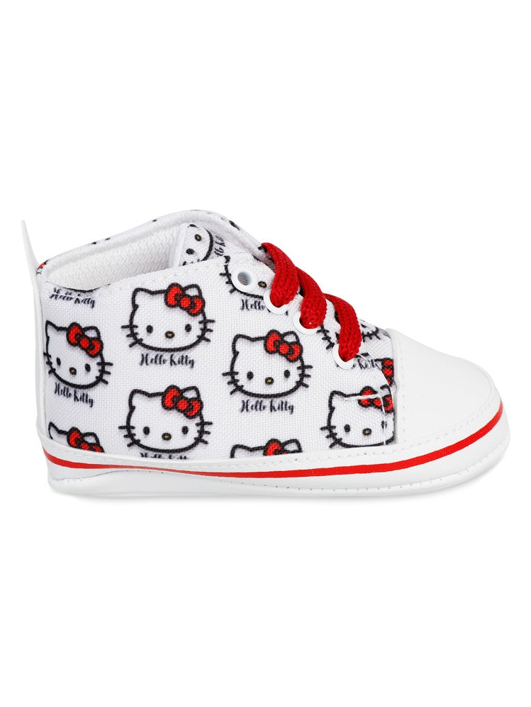 Hello Kitty 18-21 Numara Patik - Beyaz