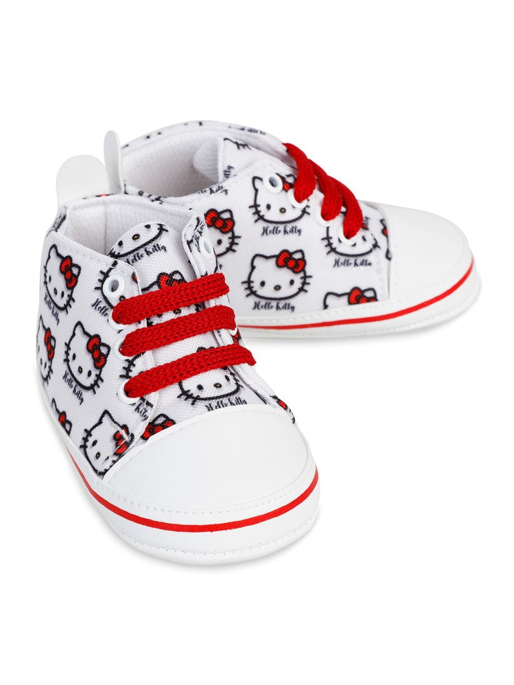Hello Kitty 18-21 Numara Patik - Beyaz