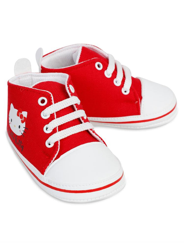 Hello Kitty 17-19 Numara Patik - Kırmızı