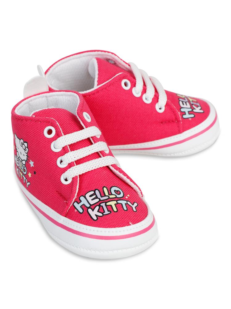 Hello Kıtty Kız Bebek Patik 17-19 Numara  - Fusya
