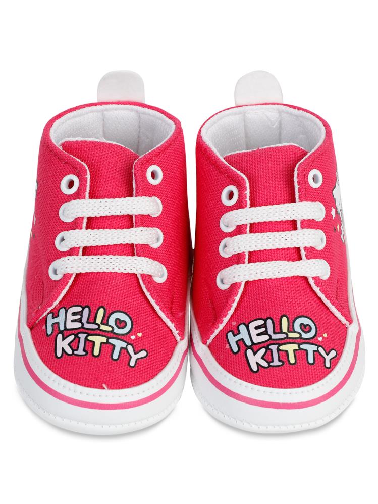 Hello Kıtty Kız Bebek Patik 18-21 Numara  - Fusya