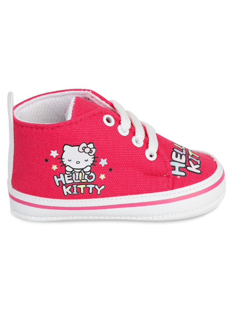 Hello Kıtty Kız Bebek Patik 18-21 Numara  - Fusya