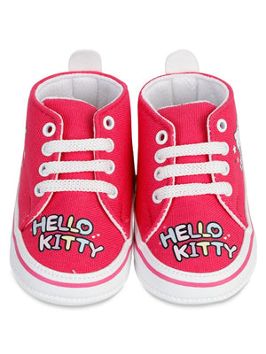 Hello Kıtty Kız Bebek Patik 18-21 Numara  - Fusya