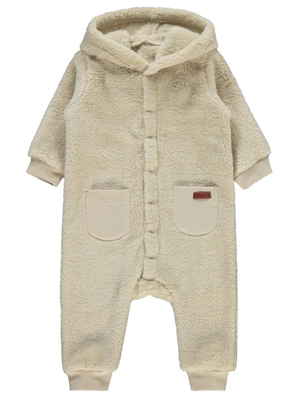 Civil Baby Kaşkorse Cepli 6-18 Ay Tulum - Bej