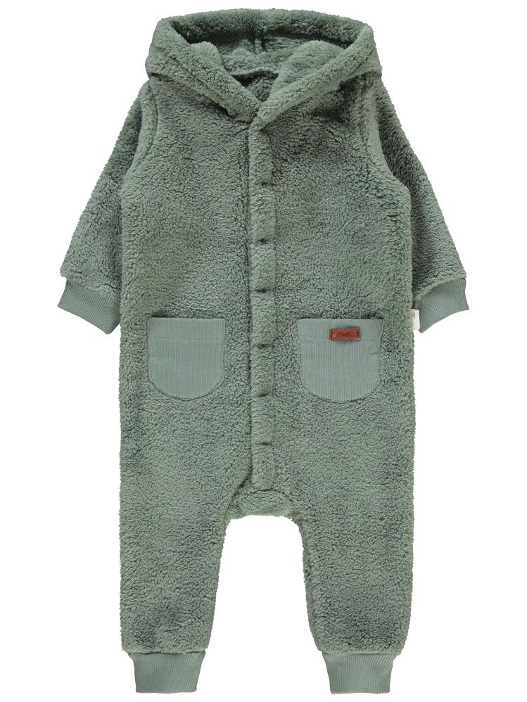 Civil Baby Kaşkorse Cepli 6-18 Ay Tulum - Haki