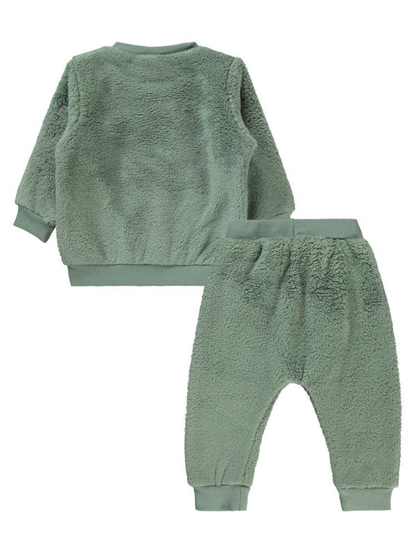 Civil Baby Kaşkorse Cepli 6-18 Ay Takım - Haki