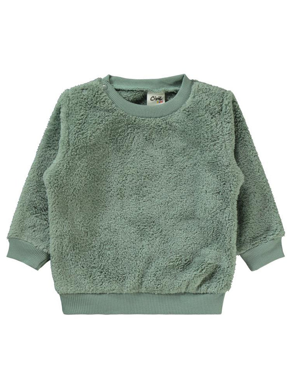 Civil Baby Kaşkorse Cepli 6-18 Ay Takım - Haki