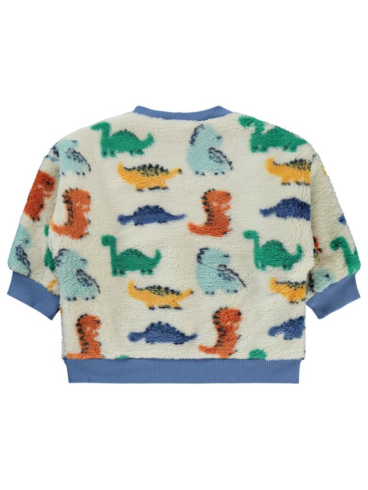 Civil Baby Dinozor Empirmeli 6-18 Ay Sweatshirt - Ekru