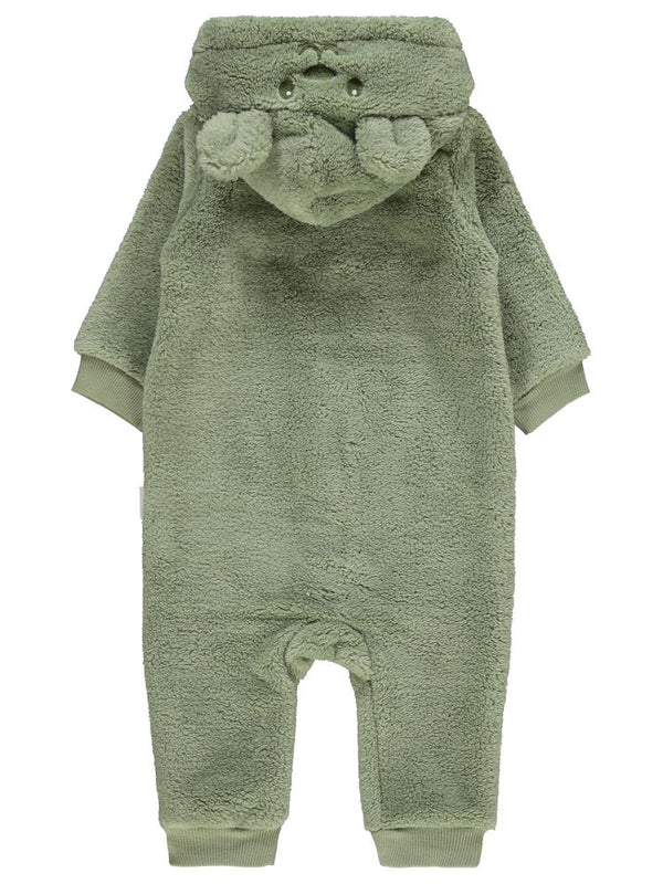 Civil Baby Ayı Nakışlı 6-18 Ay Tulum - Haki