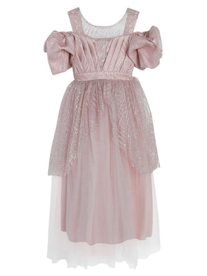 Civil Girls Simli 6-14 Yaş Abiye - Lila