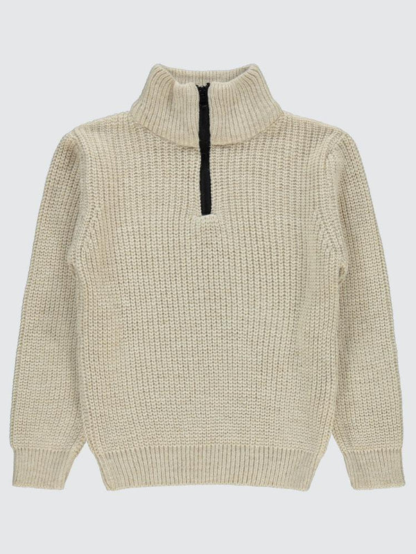 Civil Boys Hakim Yaka 6-9 Yaş Kazak - Bej