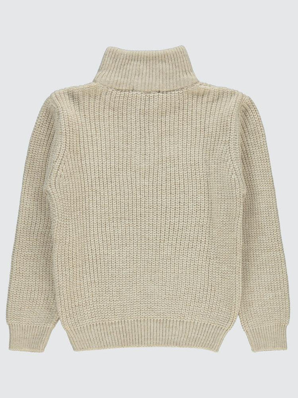 Civil Boys Hakim Yaka 6-9 Yaş Kazak - Bej