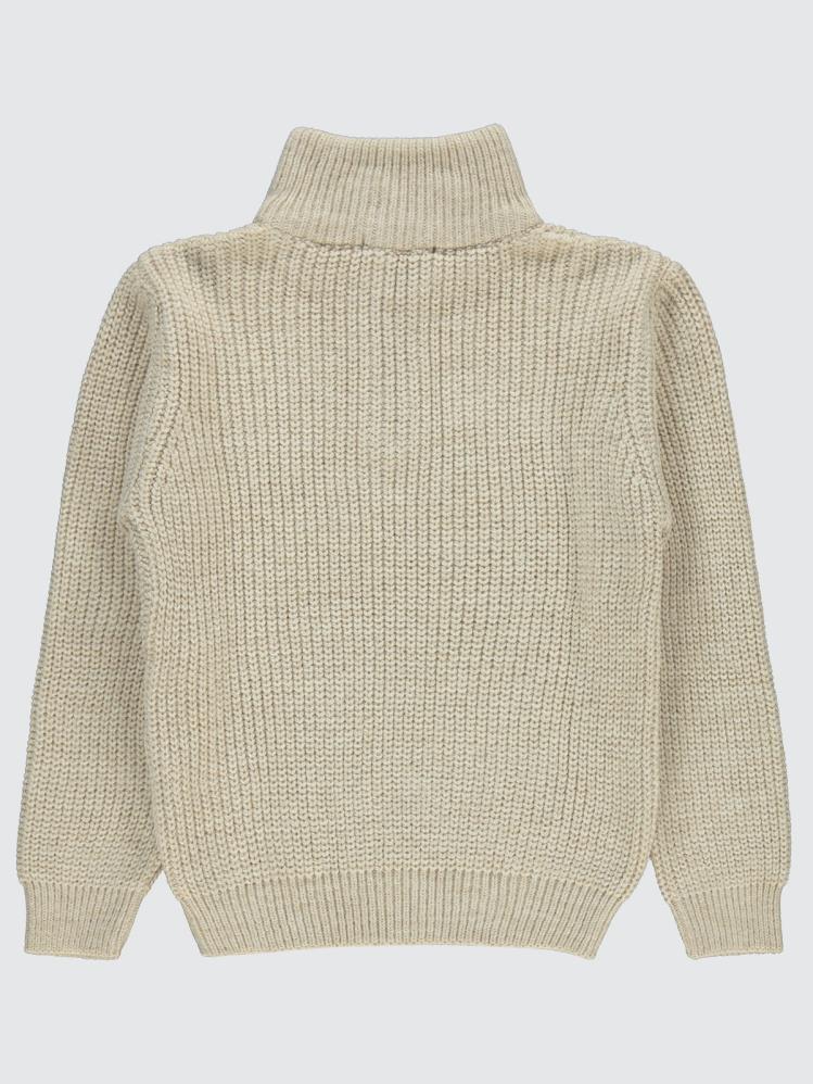 Civil Boys Hakim Yaka 6-9 Yaş Kazak - Bej