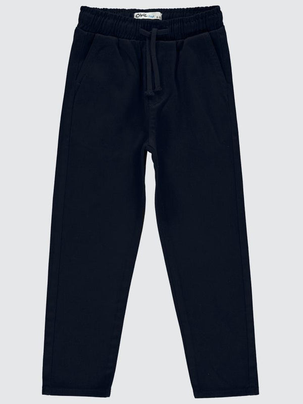 Civil Boys Beli Lastikli Chinno 6-9 Yaş Pantolon - Lacivert