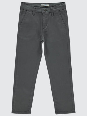Civil Boys 5 Cep Klasik 6-9 Yaş Pantolon - Gri
