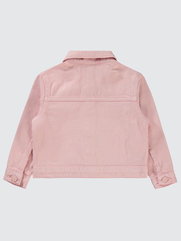 Civil Girls Çiçek Nakışlı 2-5 Yaş Ceket - Pembe