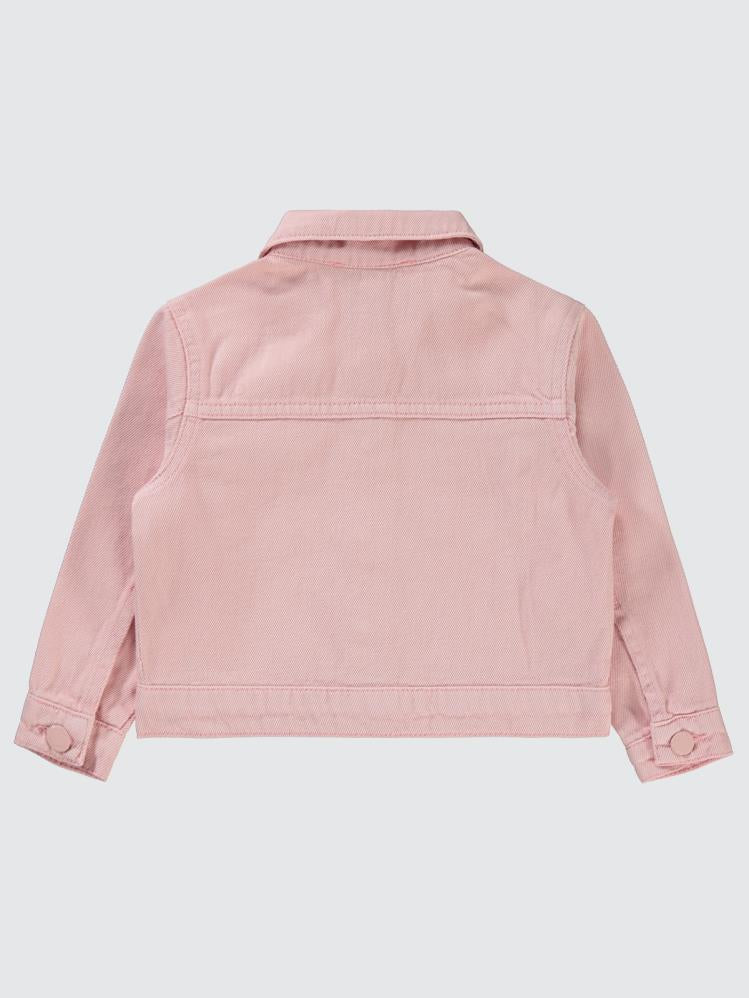 Civil Girls Çiçek Nakışlı 2-5 Yaş Ceket - Pembe