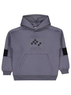 Civil Boys Kordinat Baskýlý 10-13 Yaþ Sweatshirt - Gri