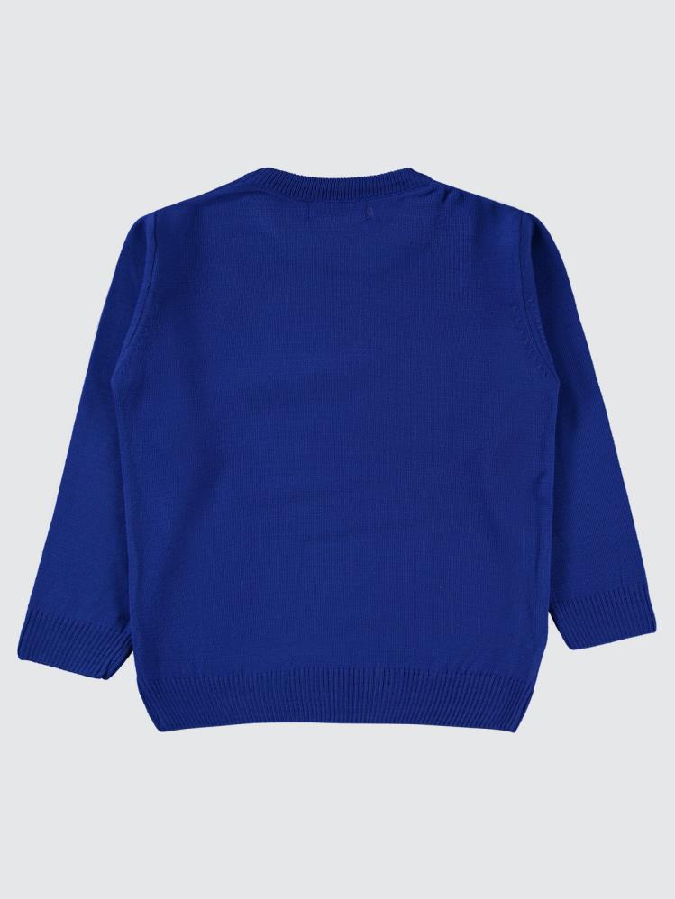 Civil Boys Basic 2-5 Yaş Kazak - Mavi