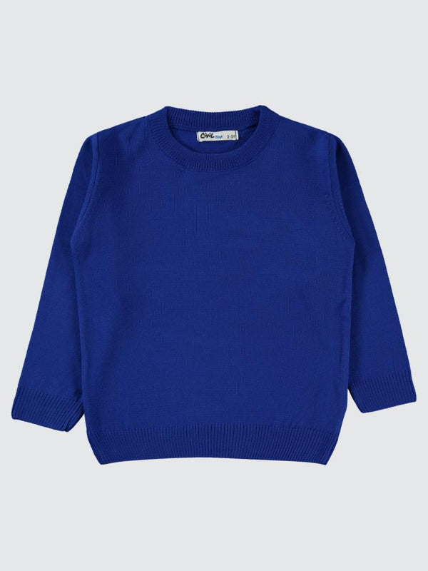 Civil Boys Basic 2-5 Yaş Kazak - Mavi