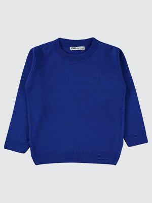 Civil Boys Basic 2-5 Yaş Kazak - Mavi