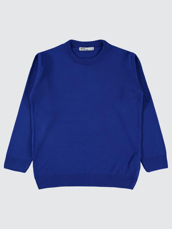 Civil Boys Basic 6-9 Yaş Kazak - Mavi